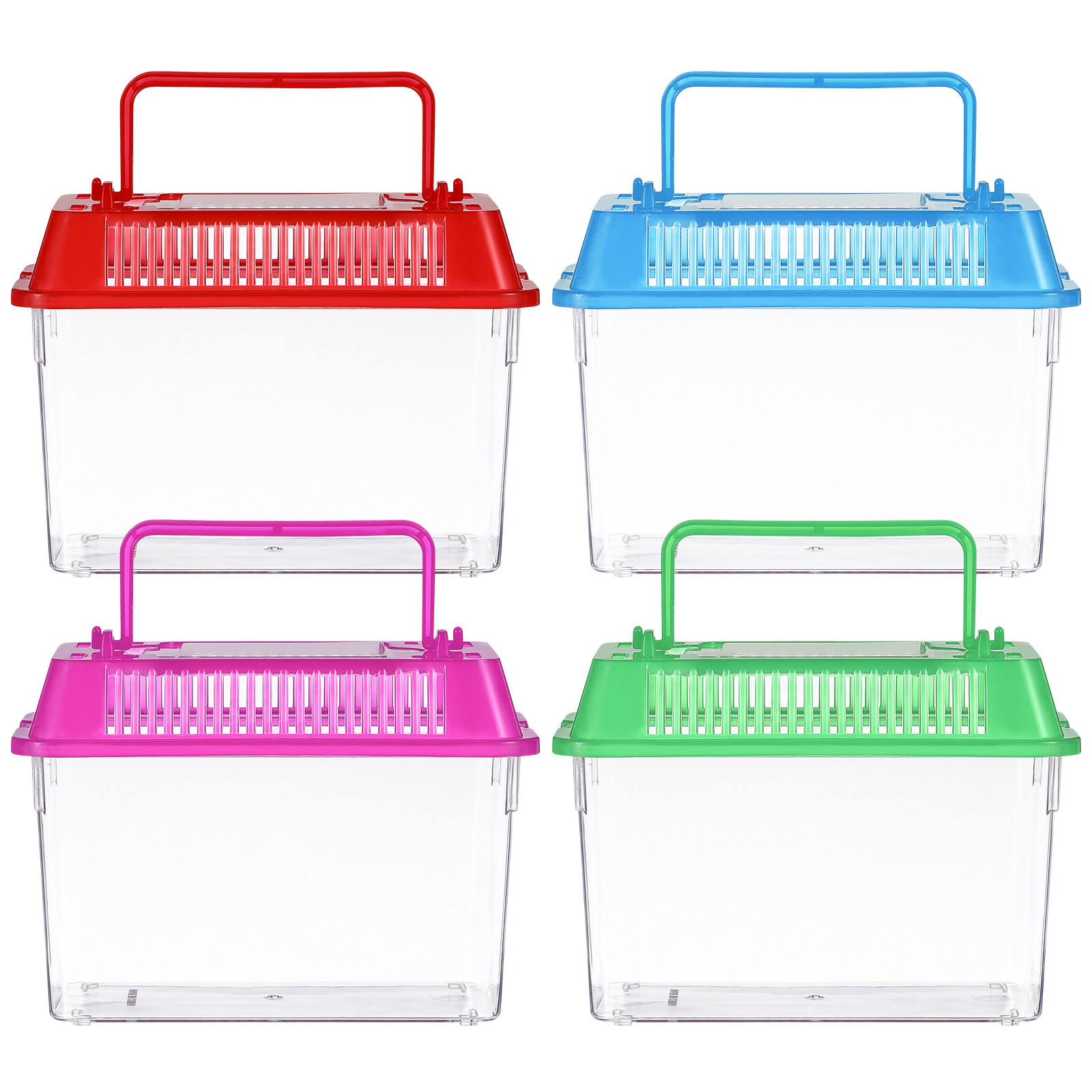 Fish Toy In Aquarium - Mini aquarium portable en plastique pour