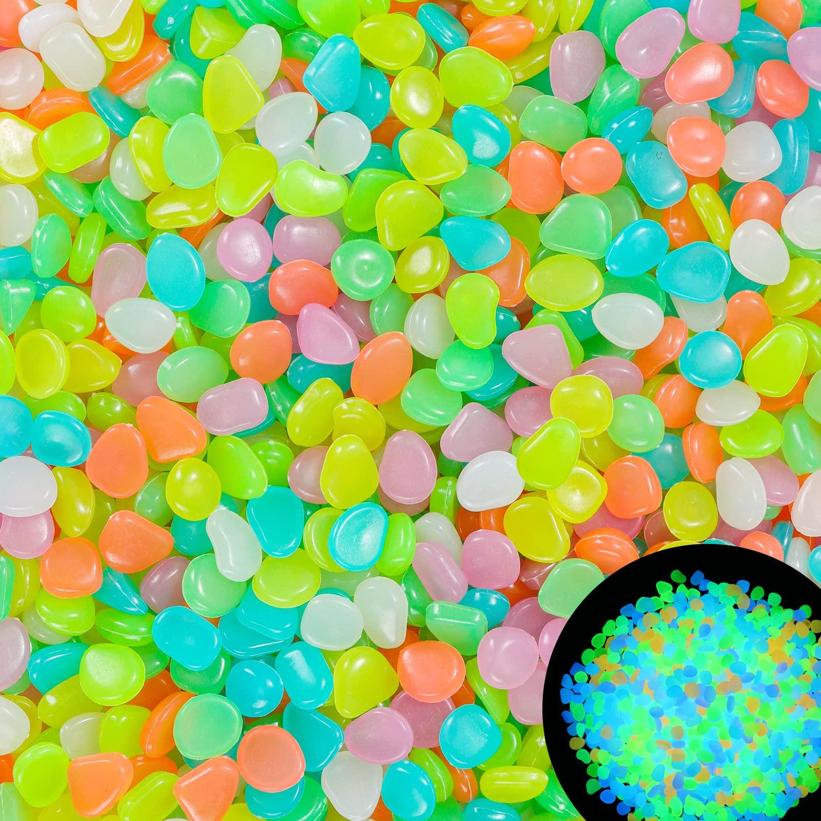 Aquarium Fishing - 100 pièces brillent dans le noir