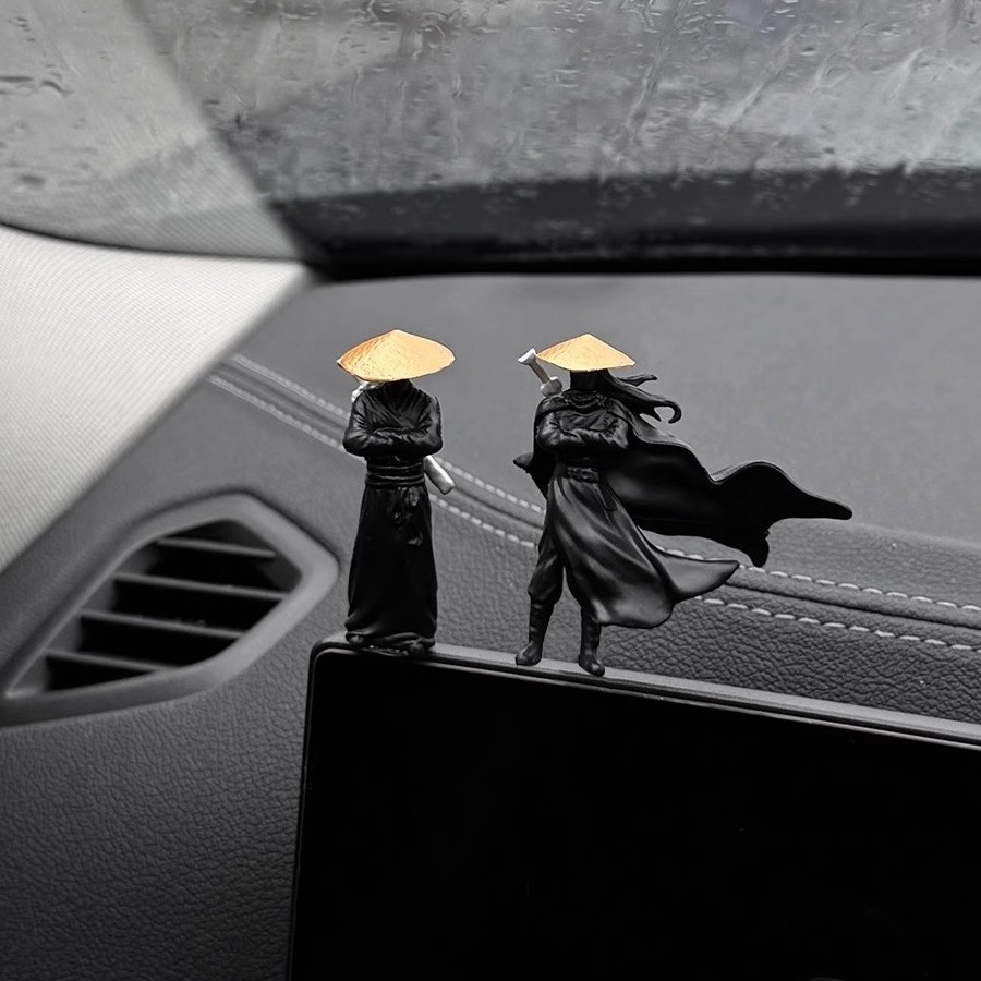Fish Toy In Aquarium - Accessoires d'intérieur de voiture poupée Miniature