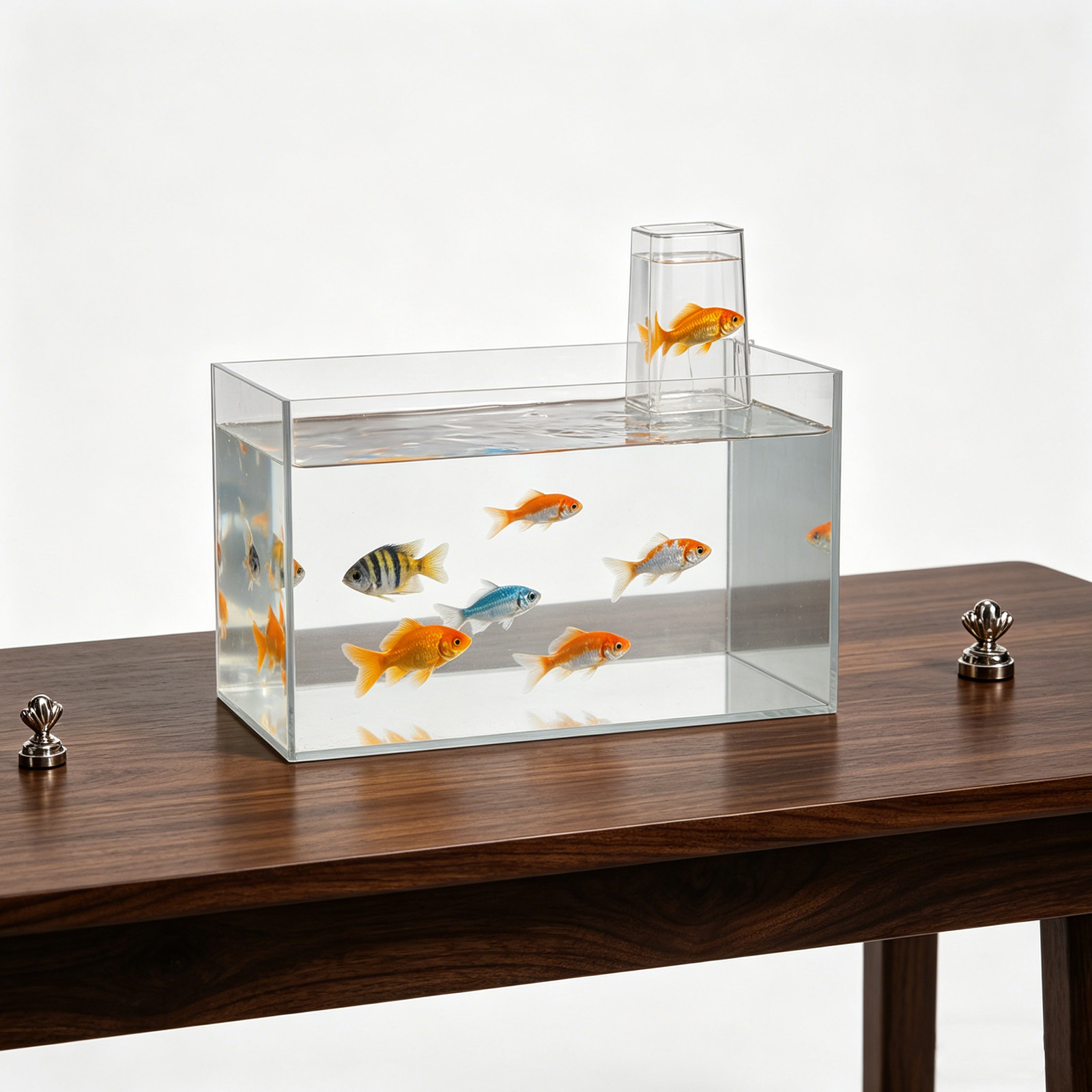 Aquarium suspendu en plastique - Fish Toy In Aquarium avis et prix