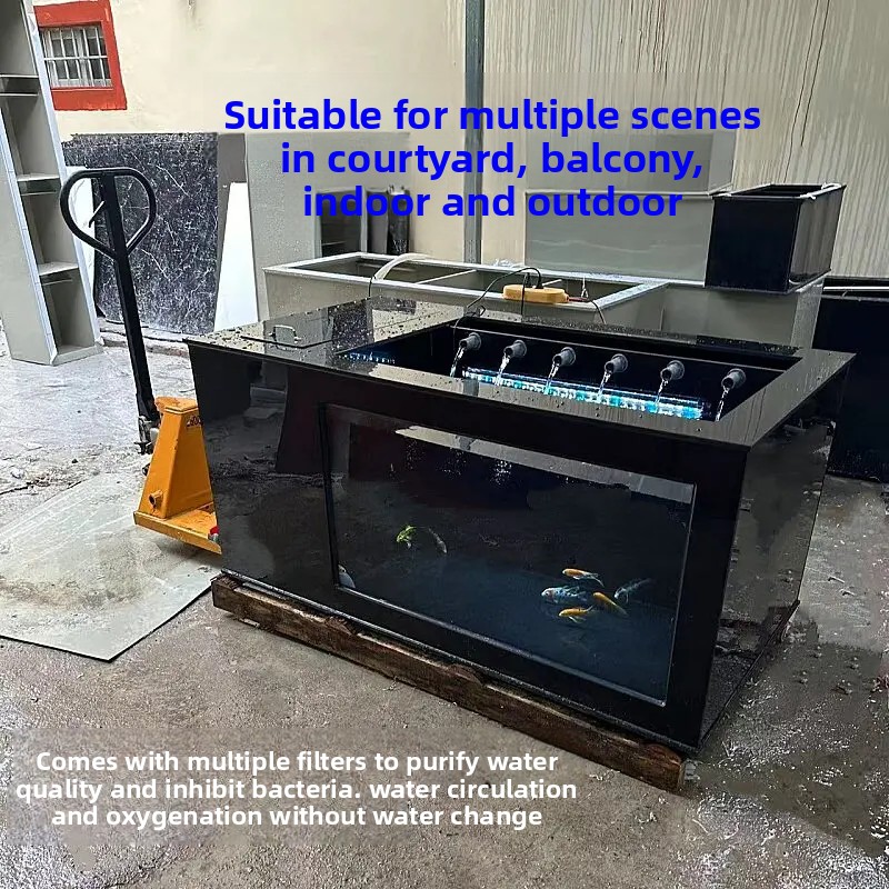 Aquarium XL noir à filtration  - Xl Aquarium Fish avis et prix