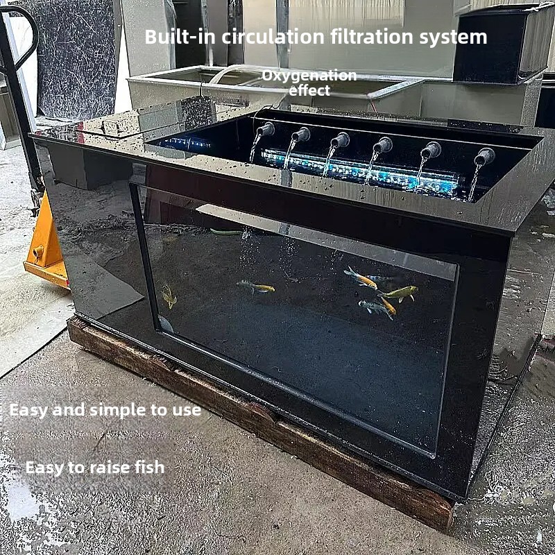 Aquarium XL noir à filtration  - Xl Aquarium Fish avis et prix