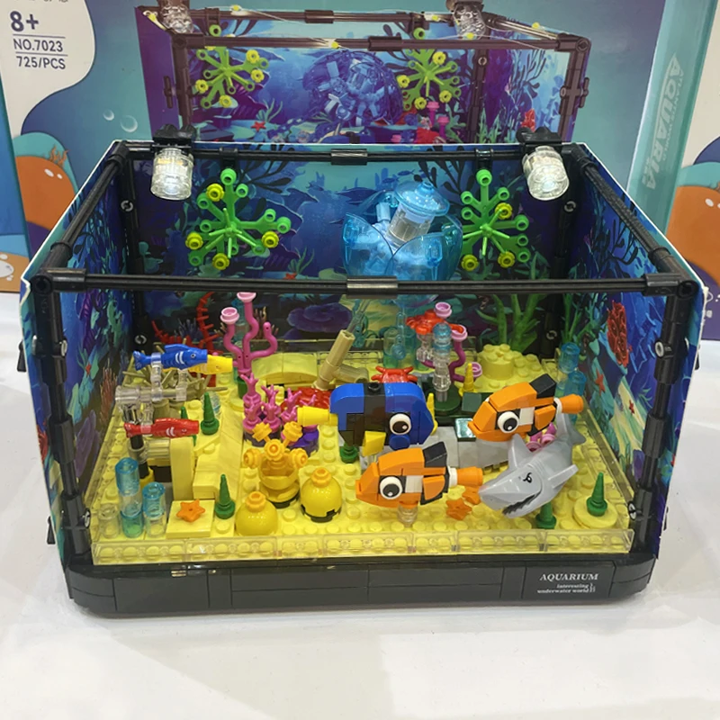 Série Idées : Blocs de Constru - Fish Toy In Aquarium avis et prix