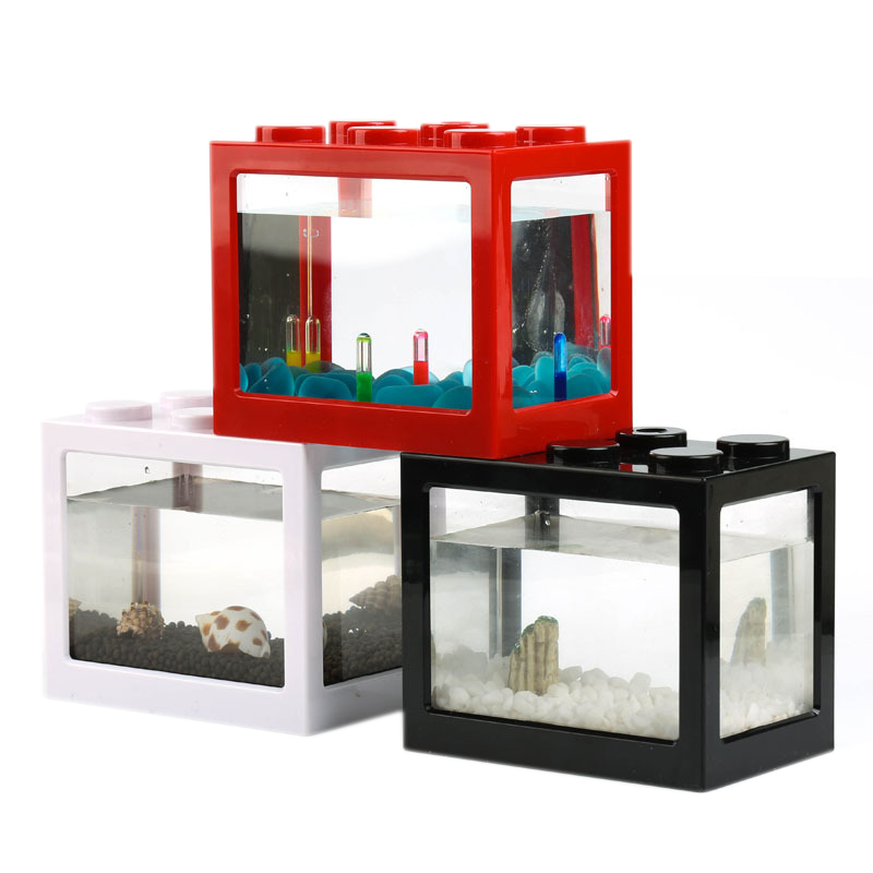Mini aquarium 7 couleurs pour  - Fish Toy In Aquarium avis et prix
