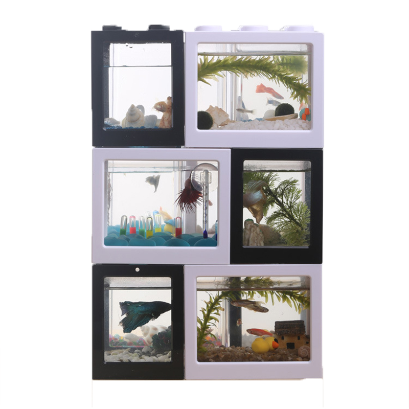 Mini aquarium 7 couleurs pour  - Fish Toy In Aquarium avis et prix